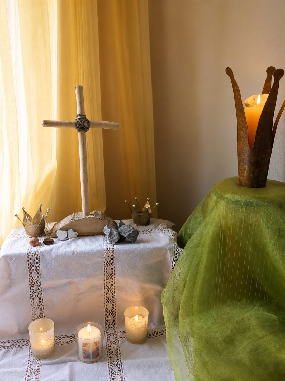 Altar als Symbolbild für christliche Seelsorge